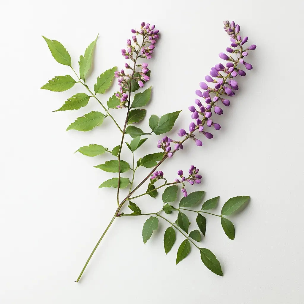 Licorice plant adaptogen for calming redness and brightening skin